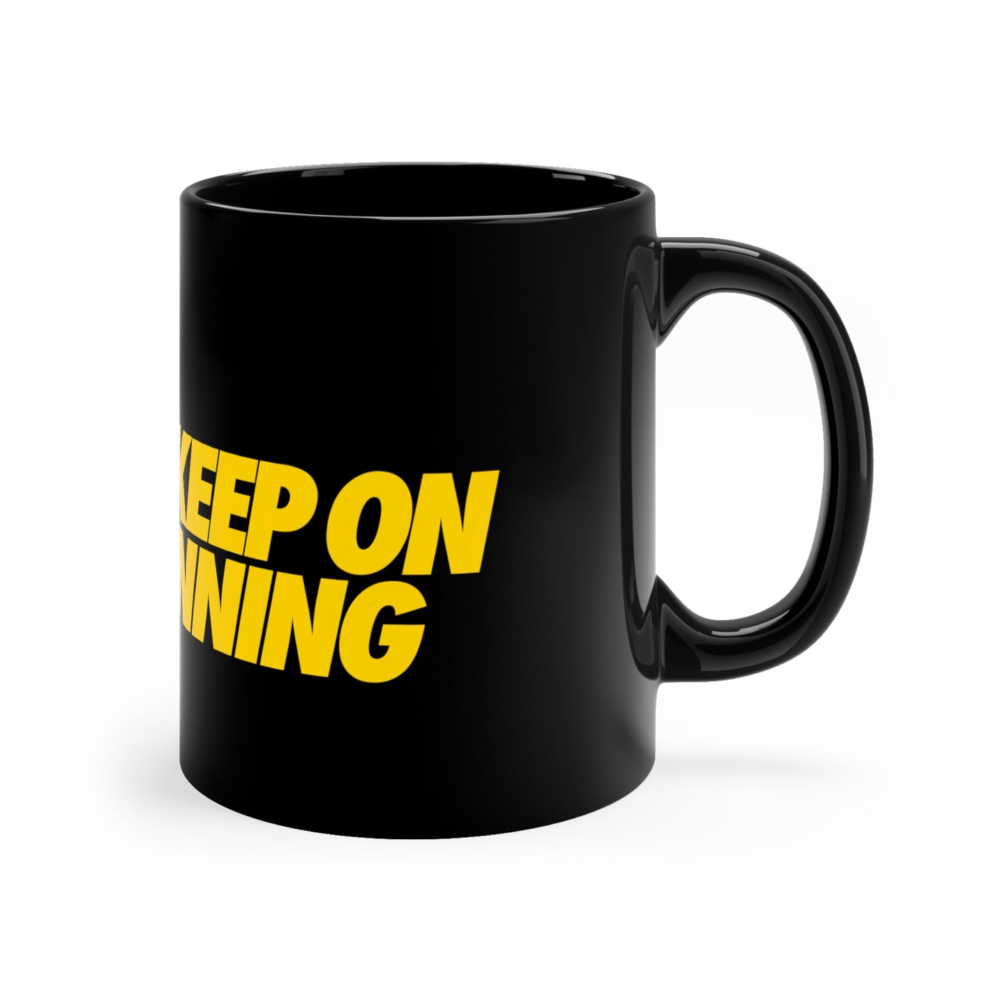 "Ray Avalos" KEEPONRUNNING Artist Collaboration Edition  11oz Black Mug