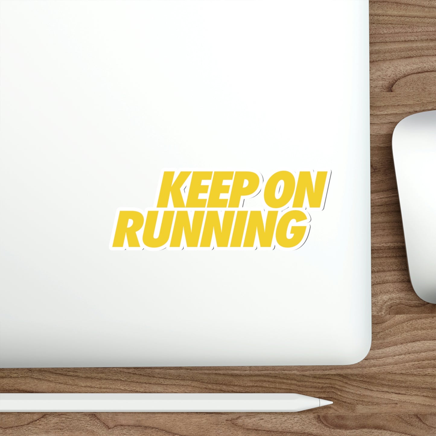 KEEPONRUNNING Die-Cut Sticker