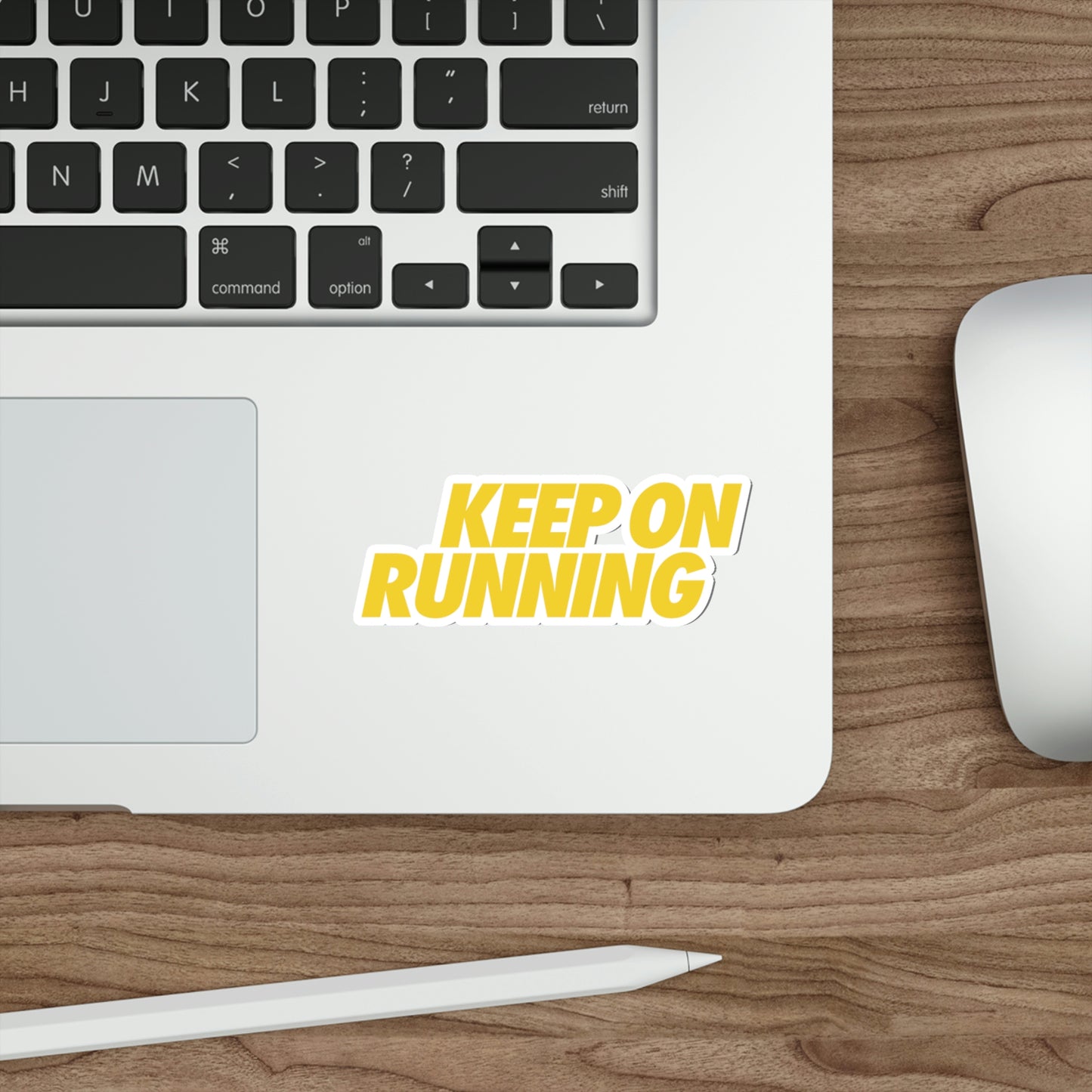 KEEPONRUNNING Die-Cut Sticker